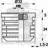 ILTFA32x1,5-2 M8B