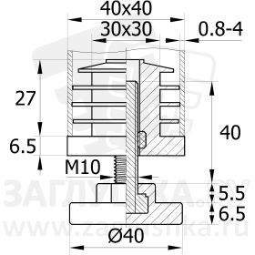 40-40М10.D40x40