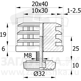 20-40М8П.D32x25